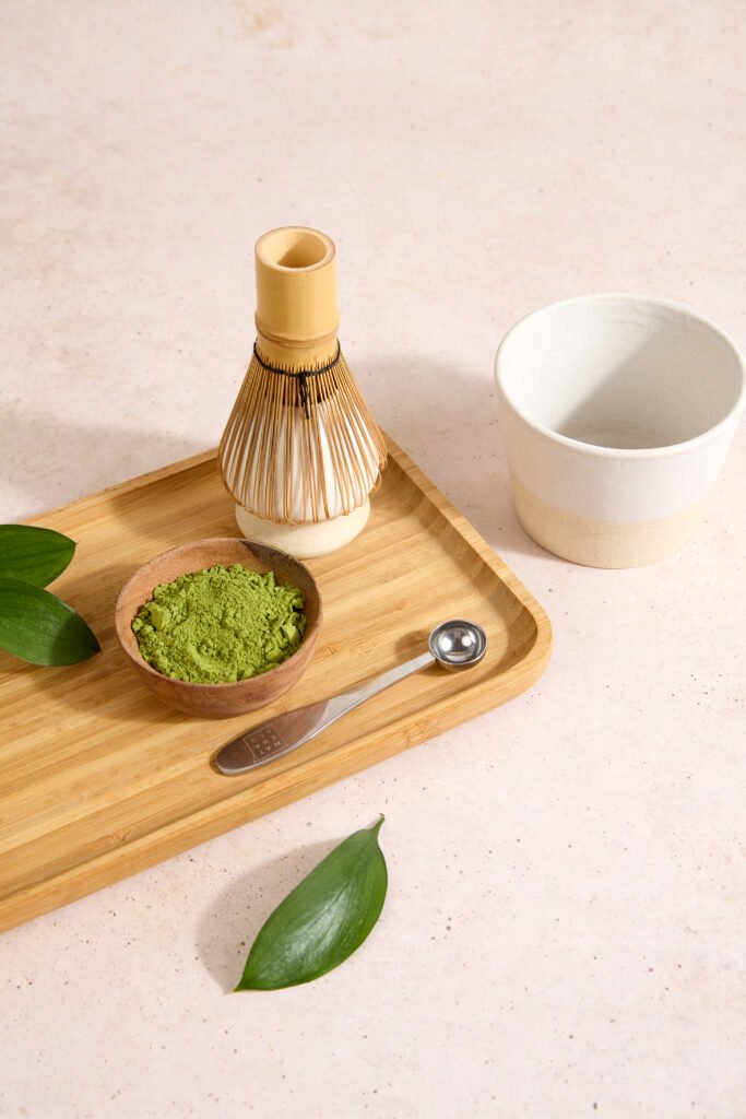 Fouet et matcha